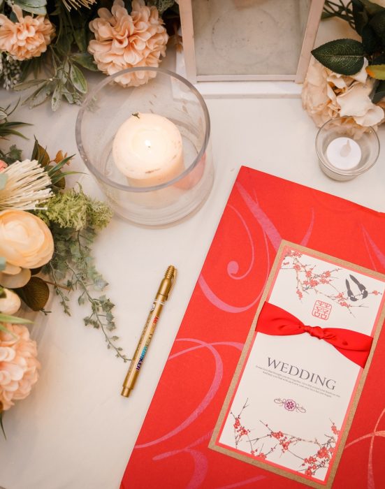 Wedding invitation card for guest