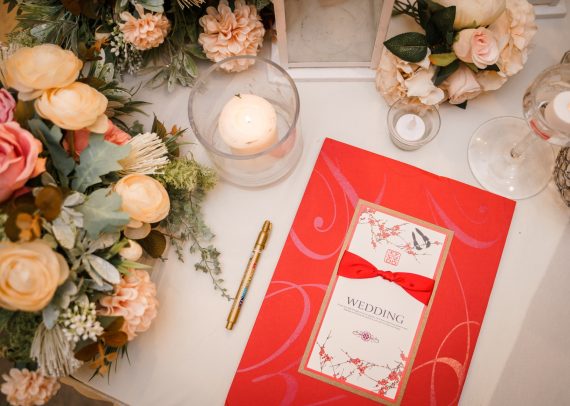 Wedding invitation card for guest